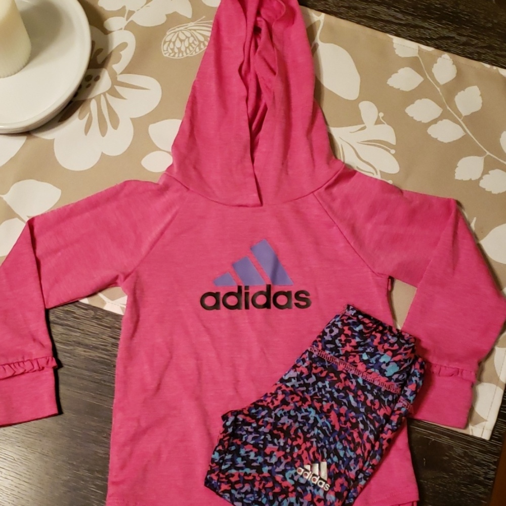Little girls Adidas outfit!